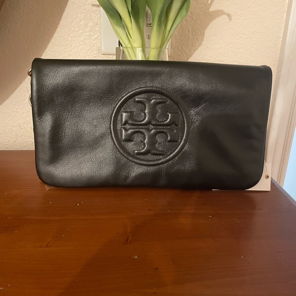 TORY BURCH BOMBE REVA CLUTCH